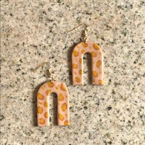 Polymer clay earrings